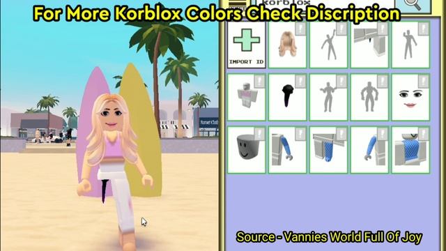 30+ Best Colorful Korblox Codes For Roblox Berry Avenue RP (2023) | Berry Avenue Color Leg Codes