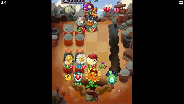 БОСС ПОВЕРЖЕН Plants VS Zombies HEROES ( растения против зомби герои) развлекательное видео смотреть онлайн