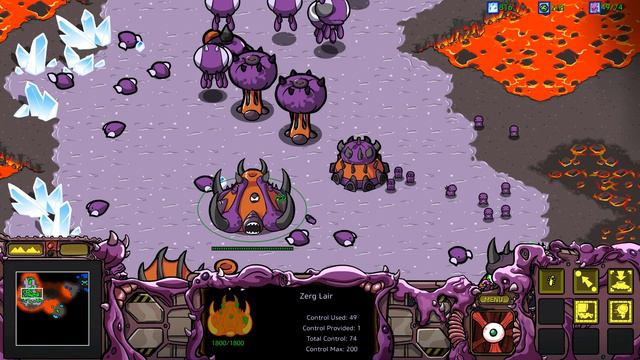 StarCraft: Cartooned (Carbot Remastered) Campaign Zerg Mission 4 - Agent of the Swarm смотреть онлайн