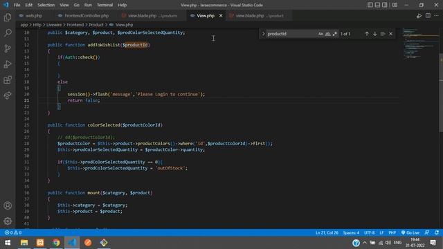 Laravel 9 Ecom - Part 27: Add Product to Wishlist using Livewire in Laravel 9 смотреть онлайн