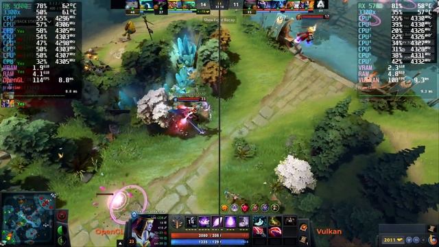 Dota 2 | OpenGL vs Vulkan | Manjaro 20.0.3 | RX 5700 + Ryzen 3 3300X | 1440p | Linux Gaming смотреть онлайн