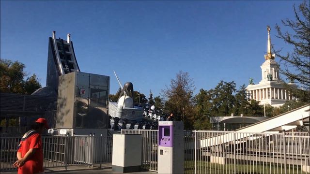 Парк Орион, аттракционы Лунный Экспресс и Астродром, ВДНХ сентябрь 2023 смотреть онлайн