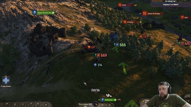 Прохождение Mount & Blade II: Bannerlord за Стургию #42 смотреть онлайн