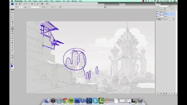 CGMA | Feedback Example | Environment Sketching for Production with Patrick Raines смотреть онлайн