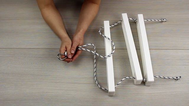 Трапик веревочный Bravo со ступеньками смотреть онлайн