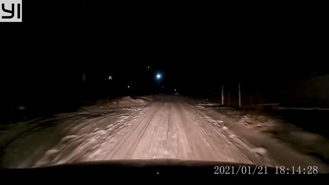 ESP Work On A Snow Hill. Skoda Fabia 2.