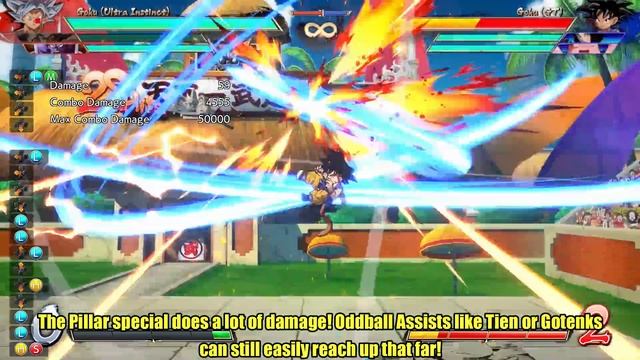 Dragon Ball FighterZ - Ultra Instinct Goku Combo Guide (Season 3) смотреть онлайн