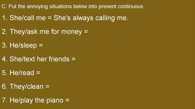 Present Continuous Quiz.English lesson смотреть онлайн