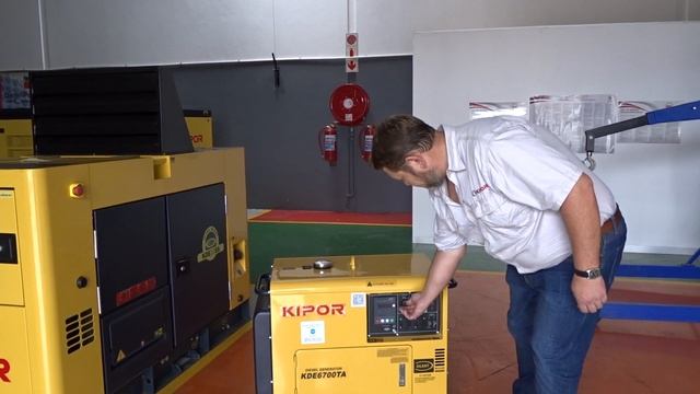 5kVA Silent Kipor diesel generator set смотреть онлайн