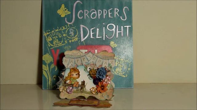 Magnolia Windy Tilda Birthday Card смотреть онлайн