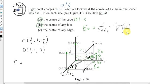 Field due to Point Charges on a Cube смотреть онлайн