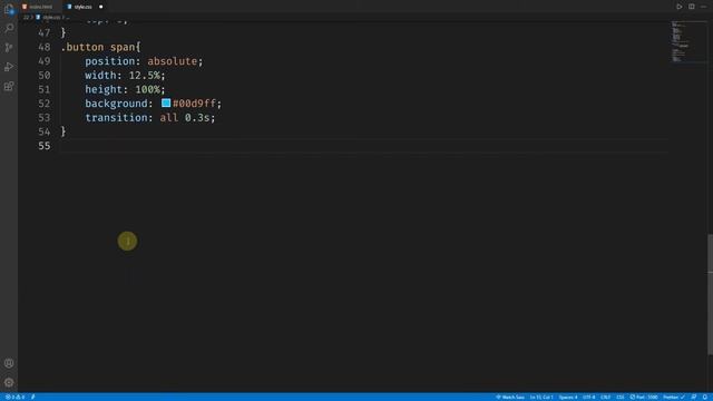 Shutter Closing Button Hover Effect with Pure CSS | CSS Animations | Simple Tutorials | Coding Wala смотреть онлайн