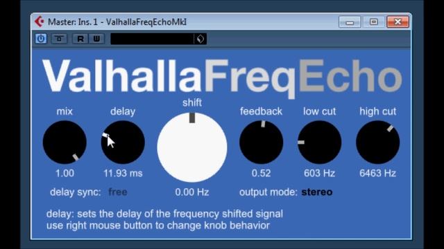 Vanhalla Freq Echo MkI by Valhalla DSP смотреть онлайн