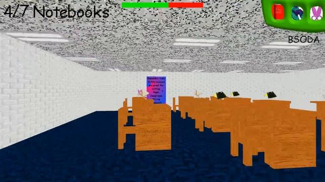 Baldi's Basics IMPOSSIBLE MODE (ULTRA HARD) - Baldi's Basics V.1.4.3 Mod смотреть онлайн