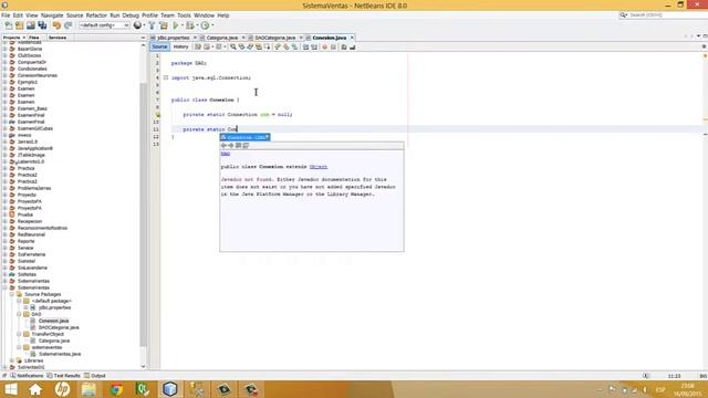 Sistemas de Ventas Java y SQL Server 2008 r2(3-12) Conexion con Java a SQL Server смотреть онлайн