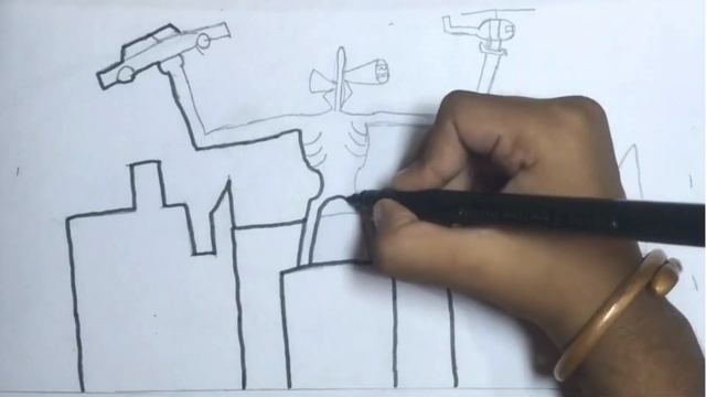 SIREN HEAD ATTACK DRAWING ! SIREN HEAD ATTACK ART FOR KIDS ! SIREN HEAD ATTACK DRAWING FOR KIDS ! смотреть онлайн