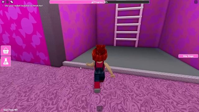 A BARBIE IMPOSTORA NO ROBLOX! (Escape Evil Barbie!) смотреть онлайн