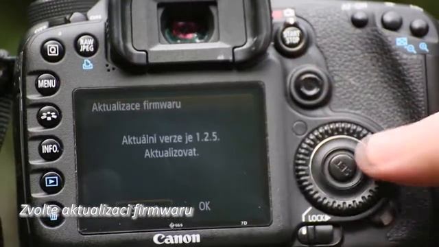 Přehledný postup upgrade firmwaru Canon EOS 7D смотреть онлайн