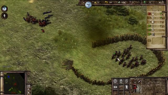 Stronghold 3 — Прохождение [Возвращение Волка] Часть - 4: Три Форта. смотреть онлайн
