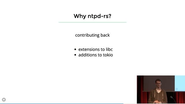 ntpd-rs: NTP for the modern era - Folkert de Vries - RustNL 2023 смотреть онлайн