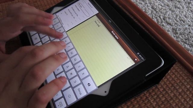 Обзор чёрного кожаного чехла для iPad 2/3 смотреть онлайн