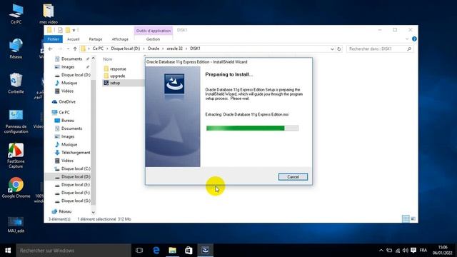 Preparation, Install oracle Database 11g Express Edition - تثبيث الأراكل смотреть онлайн