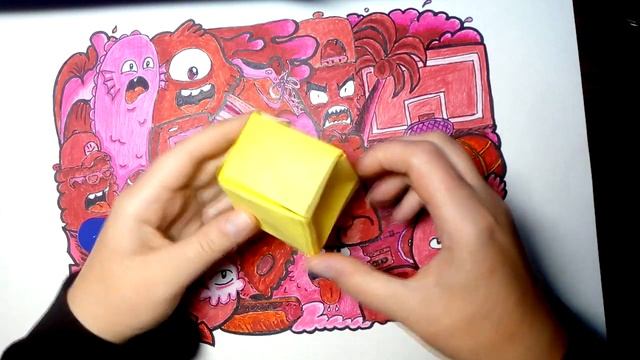 Оригами: . Как сделать игру из бумаги А4 - лёгкое оригами diy смотреть онлайн