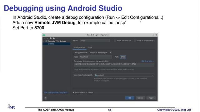 2022 AOSP and AAOS May Meetup: Browsing and debugging AOSP code using Android Studio смотреть онлайн