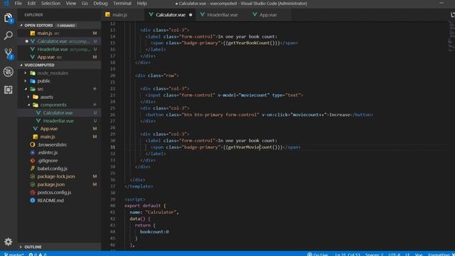 Vue js - Computed Properties смотреть онлайн