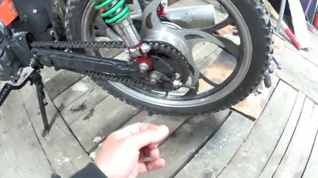 Scrambler из мопеда Альфа за 12500. 12 часть ФИНАЛ. (нет) смотреть онлайн