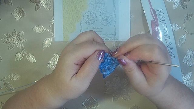 Шаль Крючком из Ажурных Мотивов / Вязание крючком для начинающих смотреть онлайн