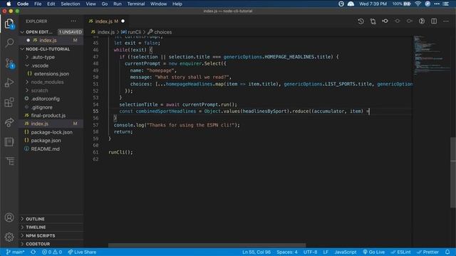 Build a Node CLI in 5 minutes (with Enquirer, Ora, Boxen, etc) смотреть онлайн