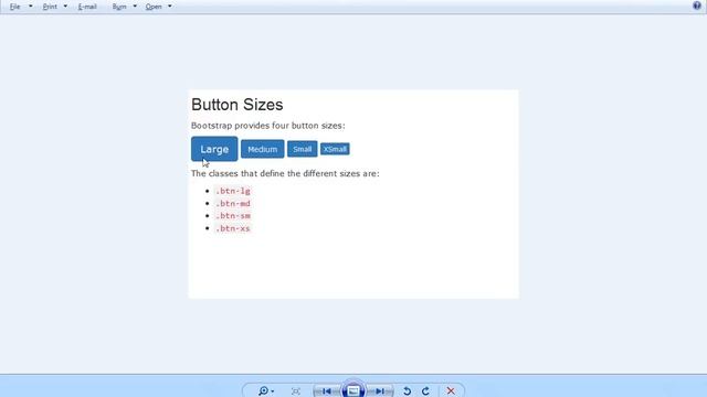 different types of buttons using bootstrap смотреть онлайн