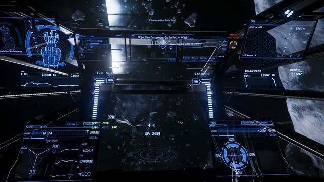 Enemy Starships!! - STAR CITIZEN - Multi-Crew Combat! смотреть онлайн