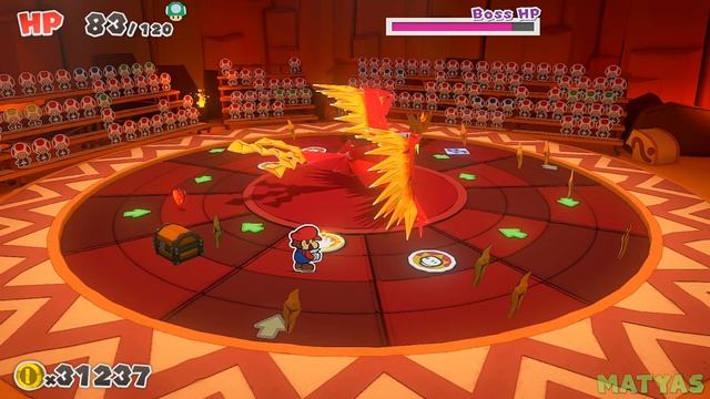 Paper Mario: The Origami King - Gameplay Walkthrough Part 6 - World 3 - Scorching Sandpaper Desert