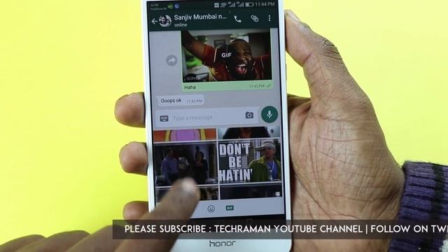 How to Search GIF and Send GIF on WhatsApp смотреть онлайн