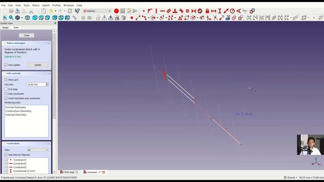 How To Offset Sketch In FreeCAD Tutorial For Beginner смотреть онлайн