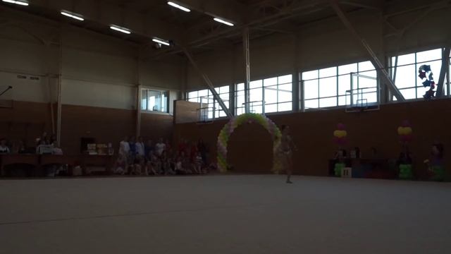 Валерия Быстрова, мастер спорта по художественной гимнастике Грация 2015 смотреть онлайн