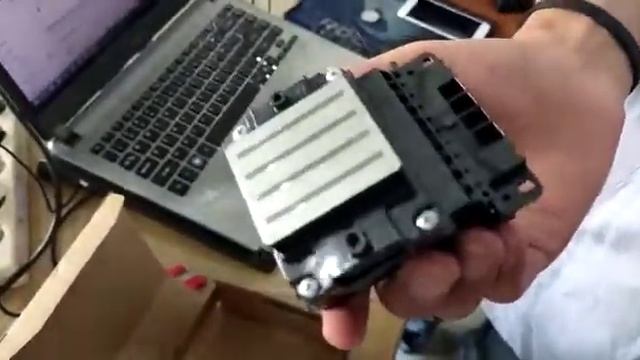Unboxing Printhead print head Epson Workforce WF-C5290 WF-C5790 C5290 WF C579R смотреть онлайн