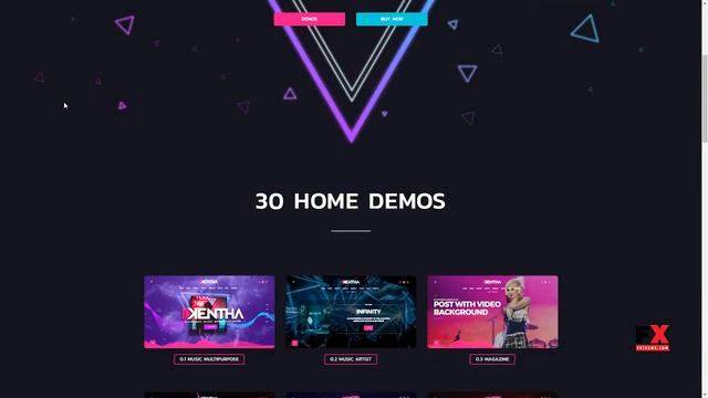 Kentha -” Visionary Music WordPress Theme Jerold Norton смотреть онлайн