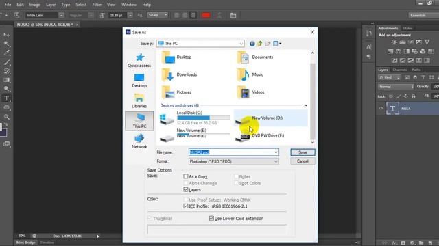 how to save for web in photoshop cc смотреть онлайн