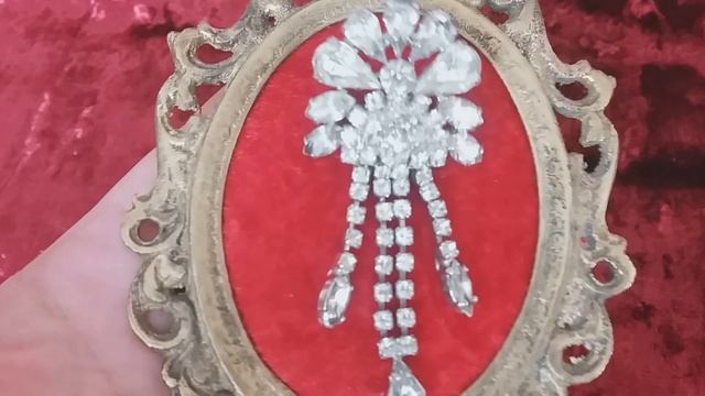 Мои винтажные броши .Броши-водопады с белыми кристаллами. Часть 3 смотреть онлайн