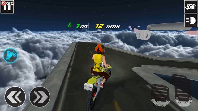 Crazy Bike Driving Simulator - Impossible Stunts Motor Bike Games - Android Gameplay FHD смотреть онлайн