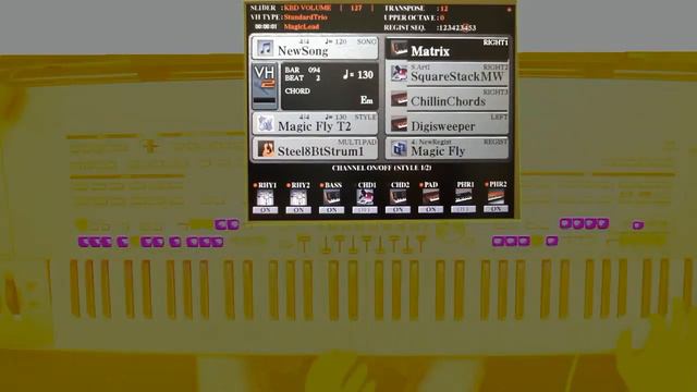 MAGIC FLY - on Yamaha Tyros 5 - Cover by Niño Loco - O-KEY Online-Keyboardschule смотреть онлайн