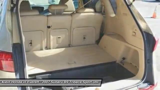 2007 Subaru B9 Tribeca Everett WA 32597A смотреть онлайн