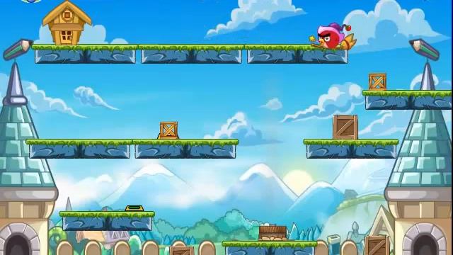 Angry Birds Magic Castle Walkthrough Level 1-5 смотреть онлайн