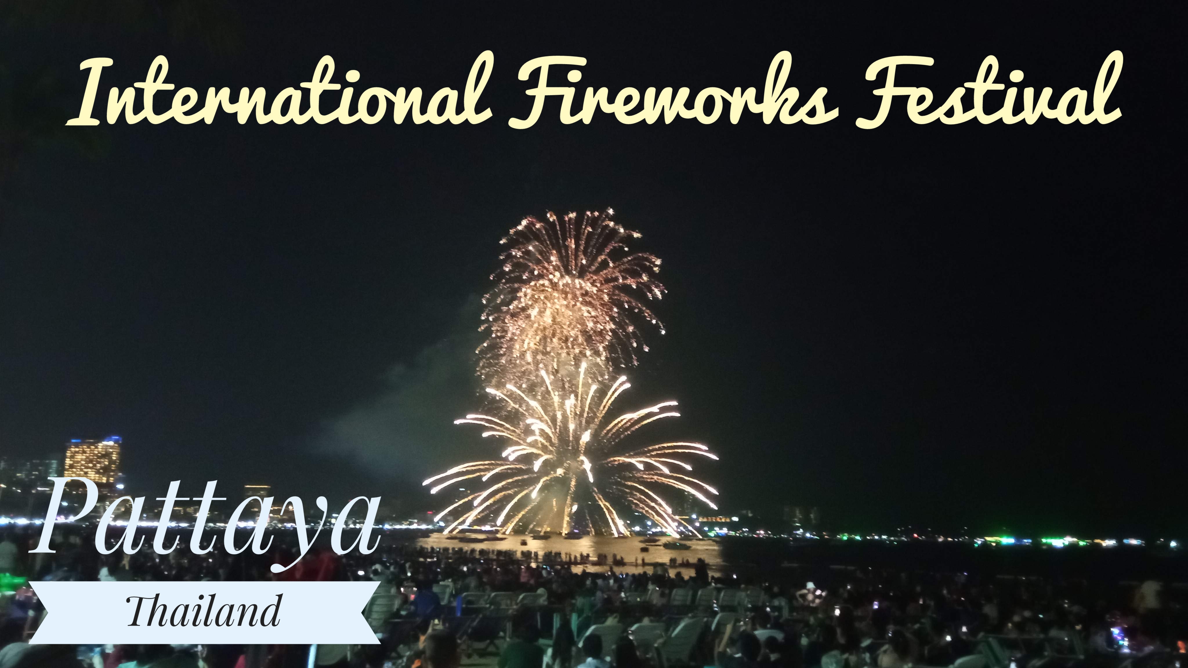 Pattaya Thailand Nationale Fireworks Festival