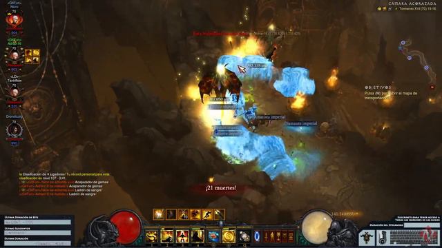 Diablo 3 RoS - Ep 7 - Top 80 Monk en Solitario [2.7.7 - S30] смотреть онлайн