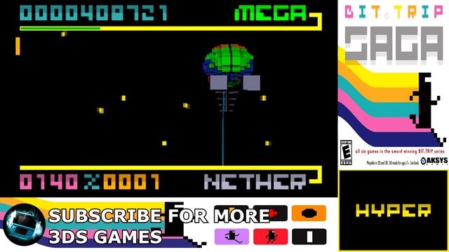 Bit Trip Saga Part 2 3DS HD Gameplay Walkthrough смотреть онлайн