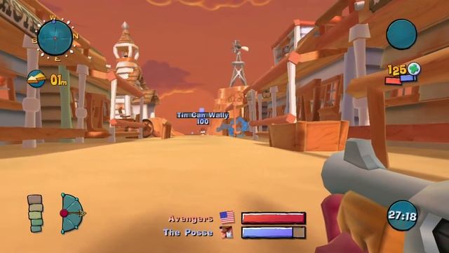 Worms 4 Mayhem Story Mode Playthrough - Page 13: Tin Can Wally смотреть онлайн
